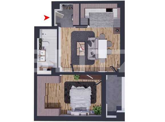 Apartament de vânzare 2 camere Manastur - 62545AV | BLITZ Cluj-Napoca | Poza1