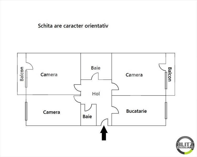 Apartament de vânzare 3 camere Gheorgheni - 6255AV | BLITZ Cluj-Napoca | Poza9