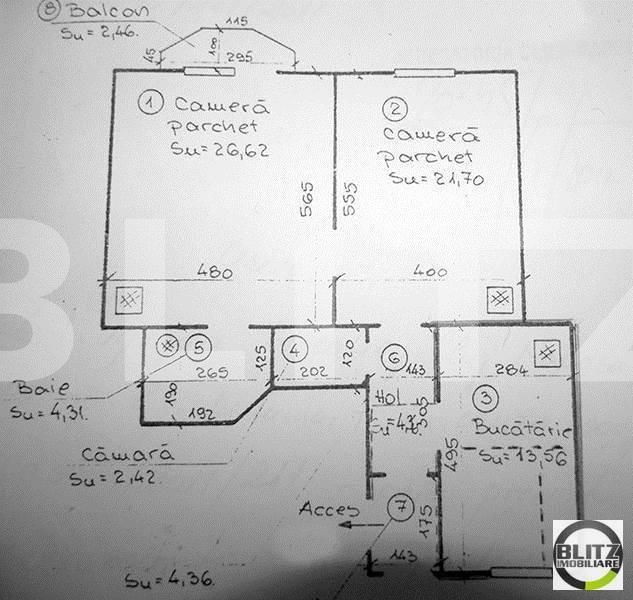 Apartament de vânzare 2 camere Central - 6258AV | BLITZ Cluj-Napoca | Poza11