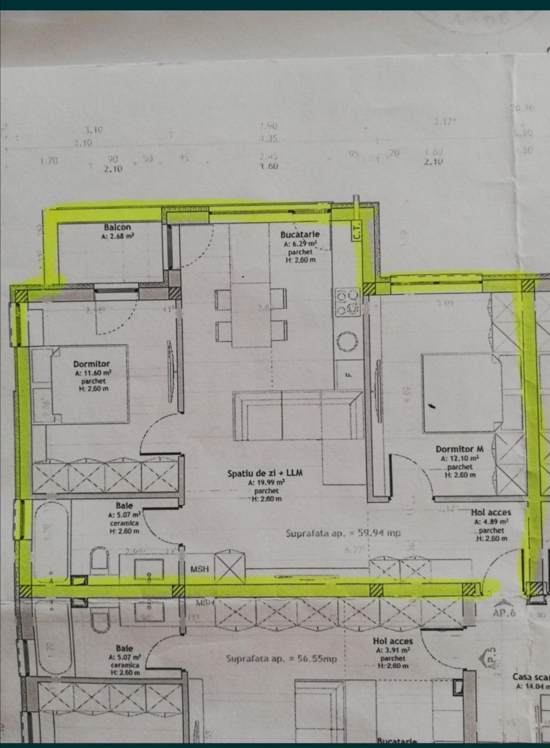 Apartament de vânzare 3 camere Floreşti - 62590AV | BLITZ Cluj-Napoca | Poza1