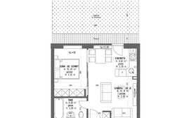 Vanzare studio, 37 mp utili, GRADINA de 19 mp, zona Bartolomeu