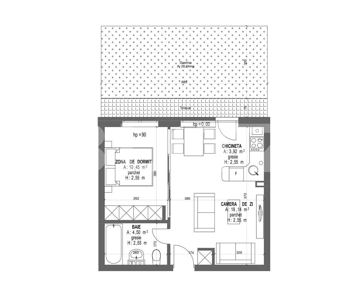 Garsonieră de vânzare Bartolomeu - 62676AV | BLITZ Brașov | Poza2