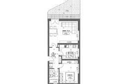 Apartament 2 camere, 55.07 mp, GRADINA de 10 mp, zona Bartolomeu