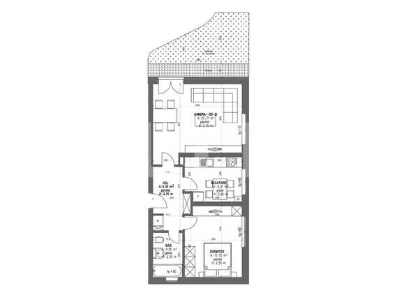 Apartament de vânzare 2 camere Bartolomeu - 62681AV | BLITZ Brașov | Poza2