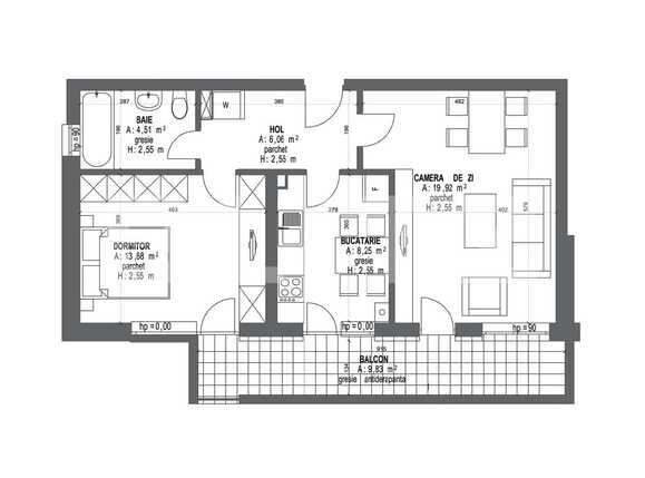 Apartament de vânzare 2 camere Bartolomeu - 62688AV | BLITZ Brașov | Poza1