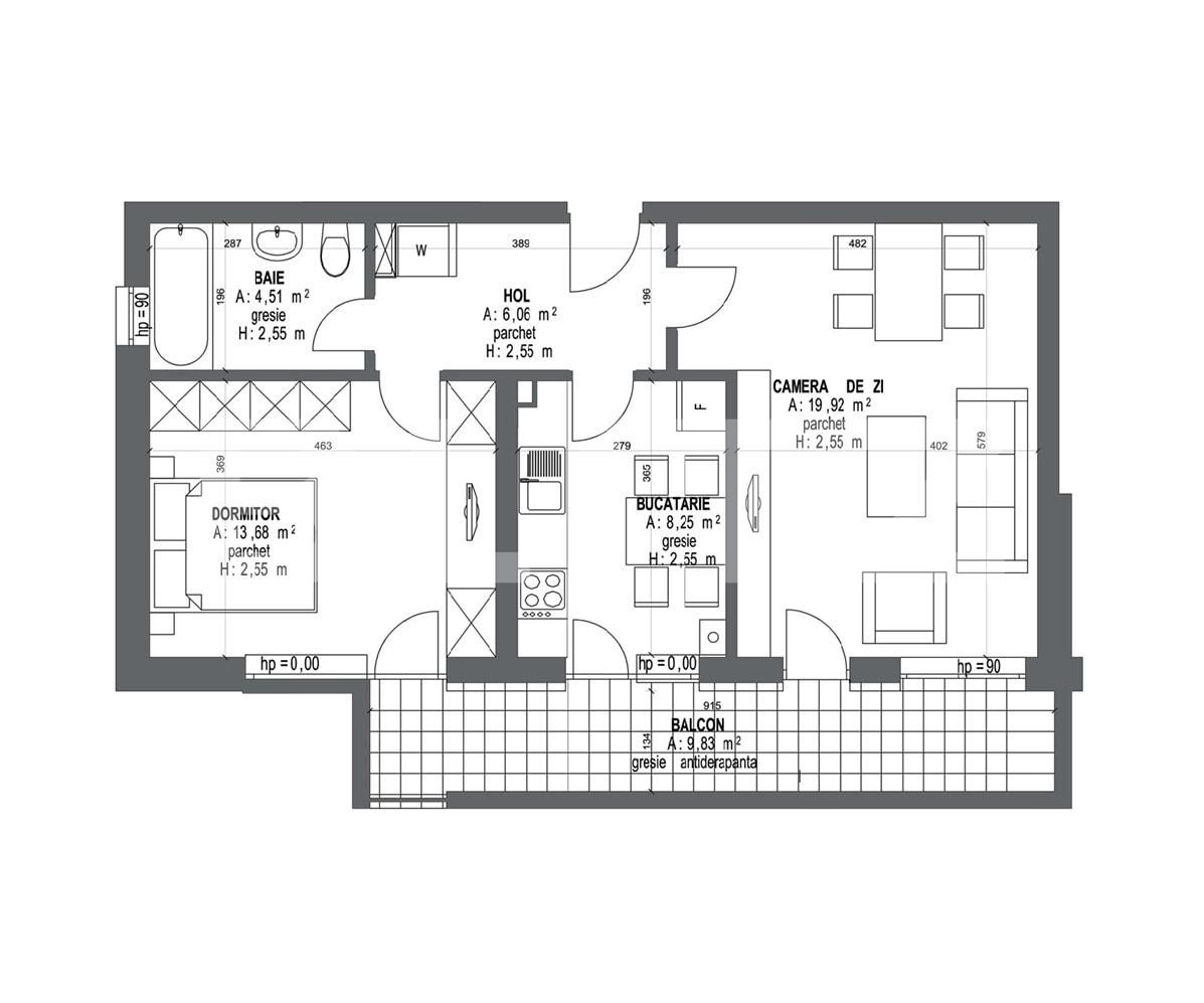 Apartament de vânzare 2 camere Bartolomeu - 62688AV | BLITZ Brașov | Poza1