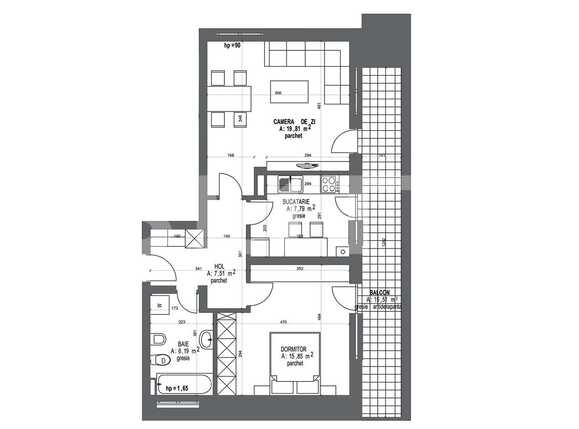 Apartament de vânzare 2 camere Bartolomeu - 62689AV | BLITZ Brașov | Poza2