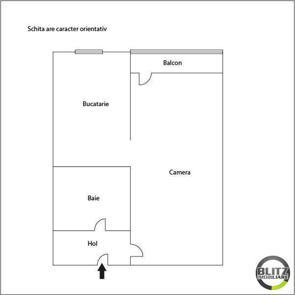 Garsonieră de vânzare Iris - 627AV | BLITZ Cluj-Napoca | Poza1