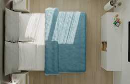 Vanzare 2 camere, 55 mp utili, balcon, finalizare 2022