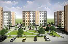 2 camere, 53.74 mp utili, decomandat, imobil nou