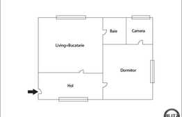 2 camere, 51 mp utili, boxa la subsol, zona Piata Abator!