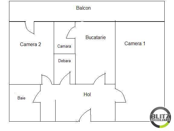 Apartament de vânzare 2 camere Zorilor - 6286AV | BLITZ Cluj-Napoca | Poza1