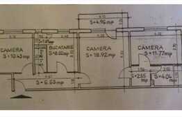 Apartament cu 3 camere, 65 mp utili, loc parcare si boxa, zona FSEGA!