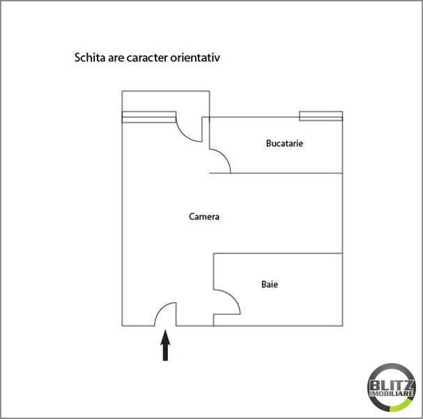 Garsonieră de vânzare Manastur - 629AV | BLITZ Cluj-Napoca | Poza1