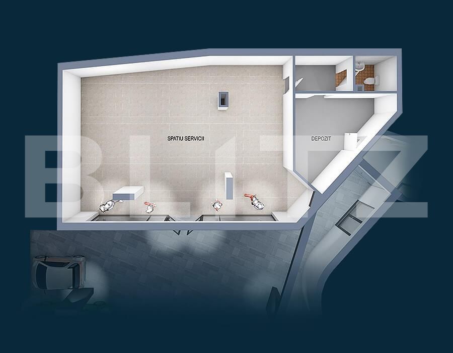 Spațiu comercial de închiriat Semicentral - 62915SIC | BLITZ Cluj-Napoca | Poza6