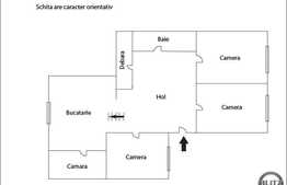 Vanzare apartament 3 camere, 67 mp utili, gradina de 140 mp, zona Interservisan!