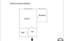 Vanzare apartament 1 camera, 33 mp utili, mobilat si utilat, 5 minute de Centru!