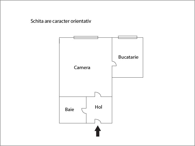 Garsonieră de vânzare Marasti - 6312AV | BLITZ Cluj-Napoca | Poza1