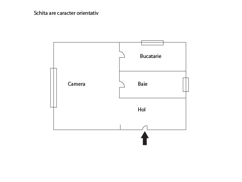 Garsonieră de vânzare Marasti - 6317AV | BLITZ Cluj-Napoca | Poza1
