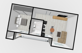 Profită de acest apartament spatios de 2 camere, cu vedere panoramică, într-un ansamblu rezidential nou, în zona Apahida!