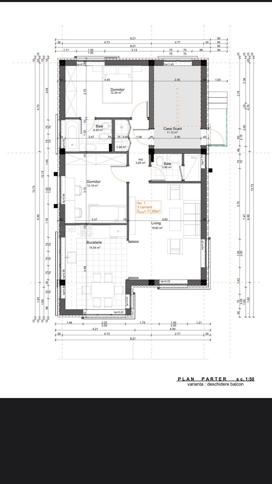 Apartament de vânzare 3 camere Zorilor - 63304AV | BLITZ Cluj-Napoca | Poza1