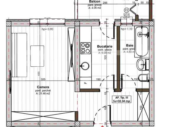 Garsonieră de vânzare Apahida - 63307AV | BLITZ Cluj-Napoca | Poza2