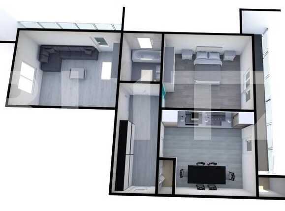 Apartament de vânzare 2 camere Apahida - 63308AV | BLITZ Cluj-Napoca | Poza1