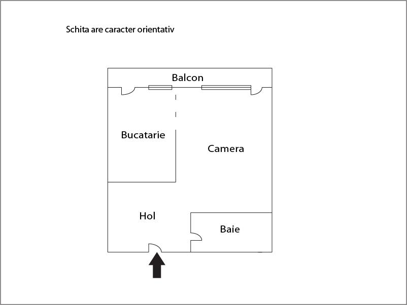 Garsonieră de vânzare Andrei Mureşanu - 6331AV | BLITZ Cluj-Napoca | Poza1