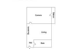 Apartament 2 camere, 48 mp, zona Florilor, loc de parcare