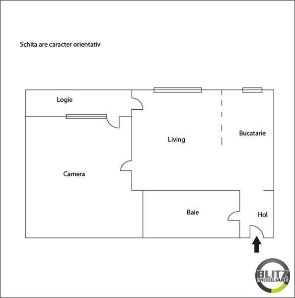 Apartament de vânzare 2 camere Floreşti - 634AV | BLITZ Cluj-Napoca | Poza1
