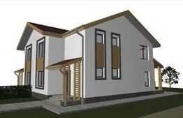 Duplex 126 mp utili, 190 mp teren, Stupini