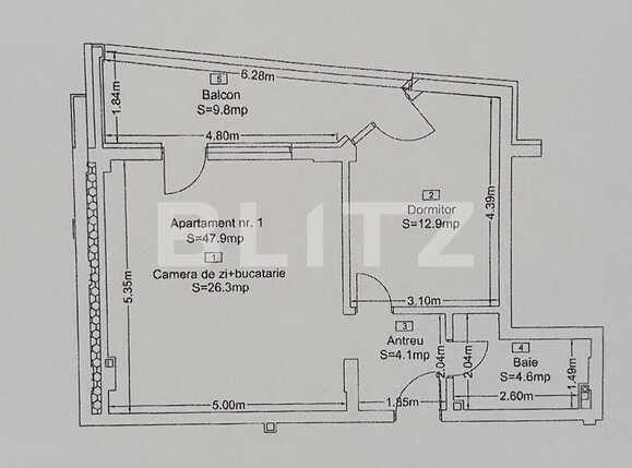 Apartament de vânzare 2 camere Floreşti - 63434AV | BLITZ Cluj-Napoca | Poza6