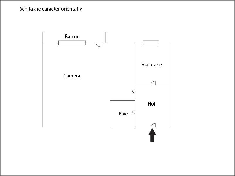 Garsonieră de vânzare Marasti - 6348AV | BLITZ Cluj-Napoca | Poza1