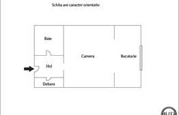 Garsoniera 28 mp utili, zona Minerva, boxa pentru depozitare inclusa in pret