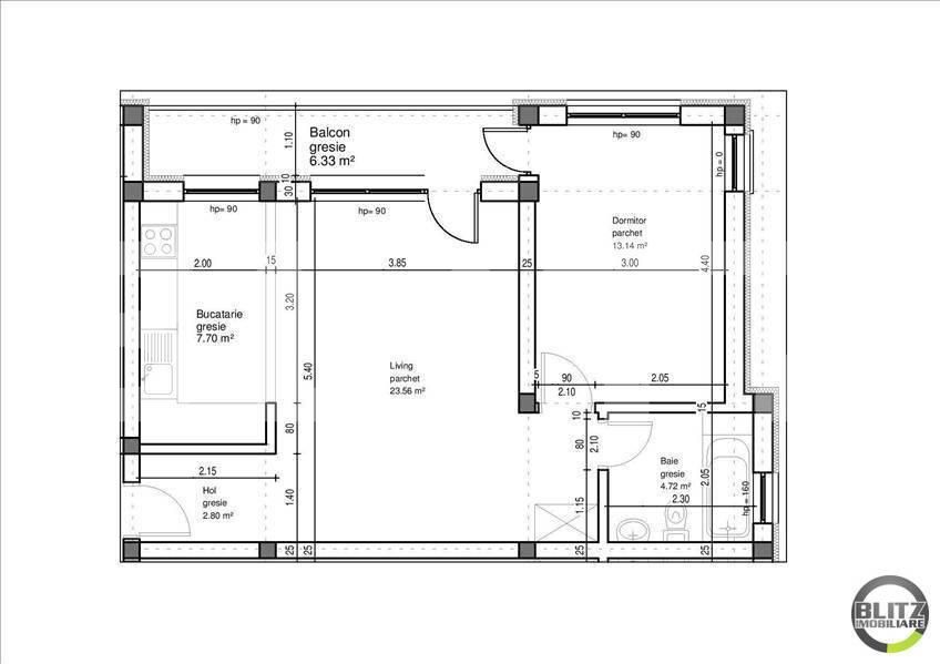 Apartament de vânzare 2 camere Floreşti - 6363AV | BLITZ Cluj-Napoca | Poza3