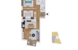 COMISON 0% ,Vanzare 3 camere, 68.08 mp utili, semifinisat, etaj intermediar!