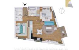 Comision 0!Apartament de 3 camere,  70,67 mp utili, semifinisat!