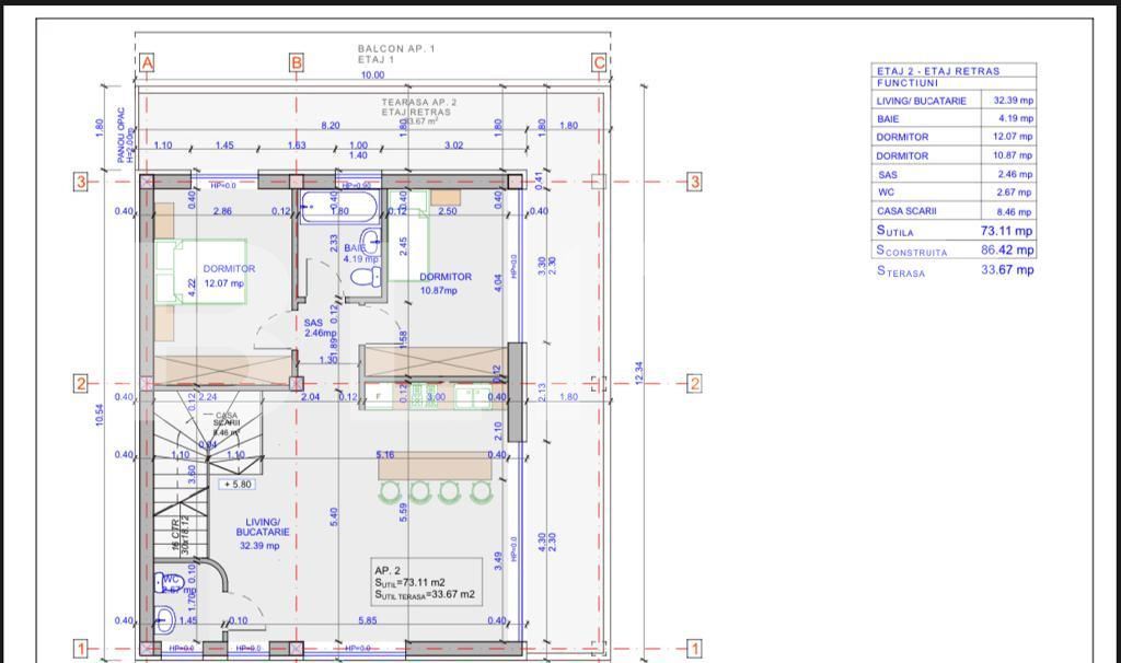 Apartament de vânzare 3 camere Zorilor - 63729AV | BLITZ Cluj-Napoca | Poza2