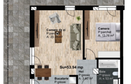 2 camere, TERASA, ansamblu premium, zona Podului Ira!