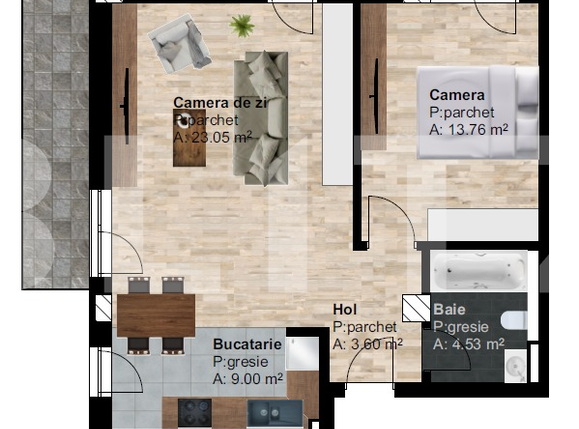 Apartament de vânzare 2 camere Marasti - 63771AV | BLITZ Cluj-Napoca | Poza1