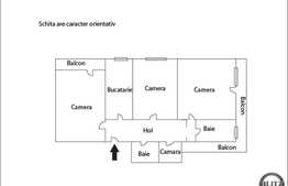 De vanzare 3 camere decomandate, 71 mp, zona Kaufland. Garaj inclus!