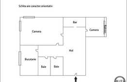2 camere, 65 mp, decomandat, parcare, zona strazii Horea!