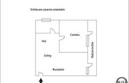 Apartament cu 2 camere, 55 mp, cu curte privata, zona Somesului