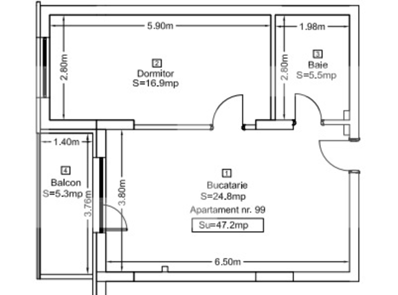 Apartament de vânzare 2 camere Floreşti - 64044AV | BLITZ Cluj-Napoca | Poza2