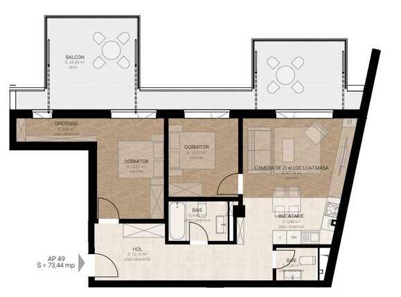 Apartament de vânzare 3 camere Semicentral - 64059AV | BLITZ Cluj-Napoca | Poza3