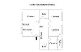 Poti sa il finisezi dupa bunul plac !  4 camere, intermediar, zona Titulescu