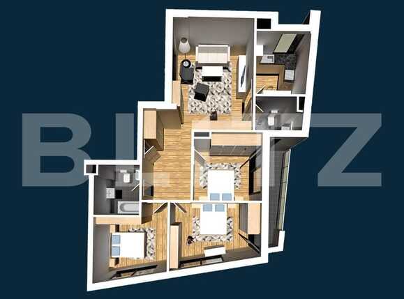 Apartament de vânzare 4 camere Central - 64138AV | BLITZ Cluj-Napoca | Poza1