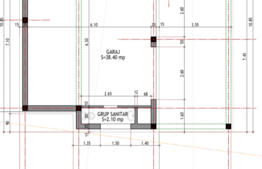 Casa individuala semifinisata D+P, 233mp utili, 738mp teren, Feleacu