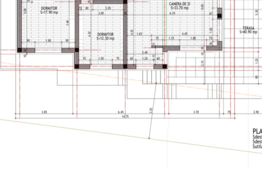 Casa individuala semifinisata D+P, 233mp utili, 738mp teren, Feleacu