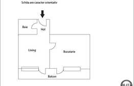 Apartament cu 1 camera, situata in zona Eroilor, complet mobilat
